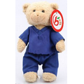 10" Cut Bear Stuffed Toy